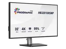 Монітор Iiyama ProGraphic (HB3201UHSNP-B1) - мініатюра 2