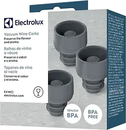 Вакуумний корок ELECTROLUX EVWC1 для вин. пл. 3шт. - мініатюра 2