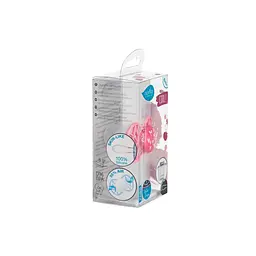 Пустушка Nuvita 7085 Air55 Cool симетрична 6m+ сердечки рожева NV7085PY - мініатюра 4