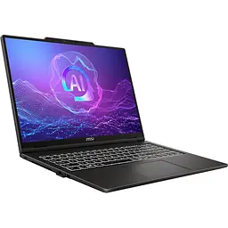 Ноутбук Ігровий MSI Venture 16 AI A2HMG-041XRO, Intel Core Ultra 7 255H до 5.1GHz, 16" 2K, 16GB, SSD 512GB, Intel Arc 140T, Free Dos - мініатюра 2