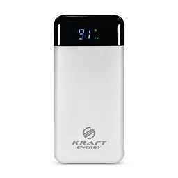 Повербанк 20000mAh Power Bank Kraft KPB-2120FCL White 22.5W QC3.0 LED-ліхтар (43-00053)
