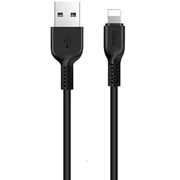 USB Cable Hoco X20 Flash Charged Lightning Black 2m