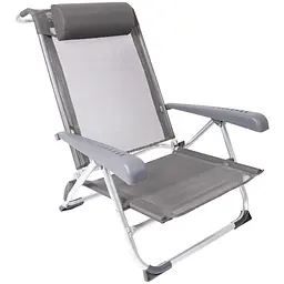 Крісло розкладне Bo-Camp Saint-Tropez Grey (1204796)