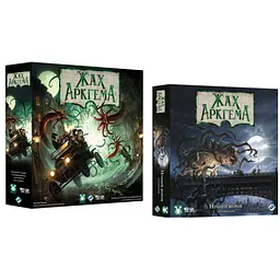 Настільна гра White Games&Geekach Games Жах Аркгема. Третє видання з доповненням Нічний морок (укр.) (GKCH050AH3+1)
