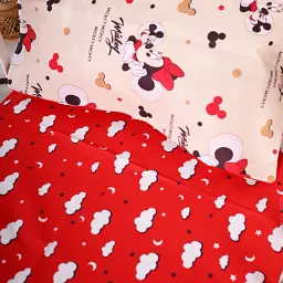 Комплект постільної білизни MirSon Бязь Kids Time 20-0027 Mine mouse 110x140 см (2200009637759) - мініатюра 5