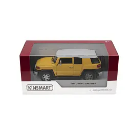 Металевий інерційний джип Toyota FJ Cruiser 5", відкриваються двері (В асортименті) - мініатюра 2