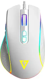 Мишка Modecom Veles Volcano, ігрова, 12800dpi., 8кн.,RGB, біла