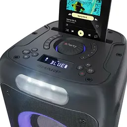 Портативна колонка Sharp Party Speaker PS-949 Black - мініатюра 10