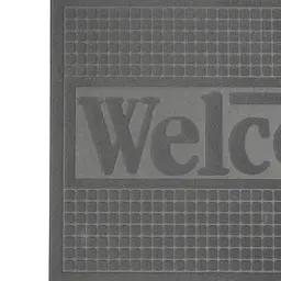 Килимок придверний Eco Fabric Welcome без кромки сірий 60 х 90 см (6090-011) - мініатюра 3