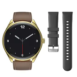 Смарт-годинник Hoco Smart Watch Y22 Amoled Smart sports watch (call version) Champagne gold - мініатюра 3