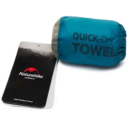 Рушник Naturehike MJ01 Ultralight (NH19Y001-J) 80 см х 40 см, смарагдовий - мініатюра 4