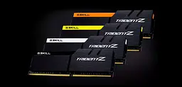 Модуль пам'яті DDR4 G.Skill Trident Z Black/White 2x16GB 3600MHz (F4-3600C17D-32GTZKW) [102451] - мініатюра 9