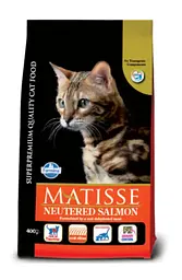 Сухий корм Farmina Matisse Neutered Salmon для стерилізованих кішок, з лососем, 10 кг