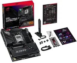 Материнська плата ASUS ROG STRIX B850-F GAMING WIFI (ROG STRIX B850-F GAMING WIFI) (Socket AM5, AMD B850, ATX) - мініатюра 8