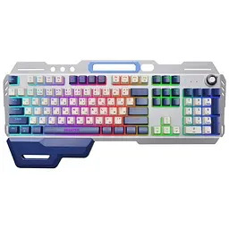 Клавіатура Maxxter KBG-RGB-01-UA RGB USB Metal (KBG-RGB-01-UA)