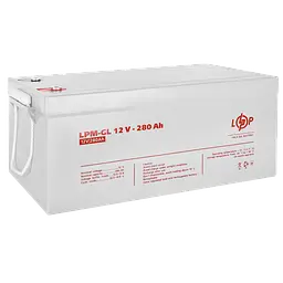 Аккумулятор гелевий LPM-GL 12V - 280 Ah - мініатюра 2