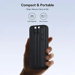 Павербанк Baseus Lipow 22.5W чорний 20000 mAh - мініатюра 6