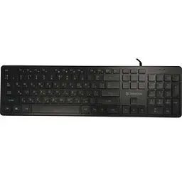 Клавіатура Defender Balance LQ LED USB UA Black (450790)