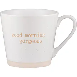 Чашка Ardesto Good Morning 370 мл біла (AR3031) - мініатюра 2