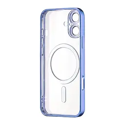 Чохол Ductil Metallic Edge with MagSafe (Protected Camera & Lens) iPhone 16 Light Blue - мініатюра 3