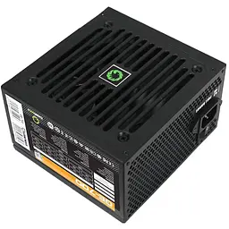 Блок живлення 700 Вт, GameMax GE-700, Black, 80+ Basic, Active PFC, 12 см, 3xMolex / 5xSATA / 2x6+2-pin / 1x4+4-pin / 1x20+4-pin, захист OVP / UVP / SIP / OCP / OLP / OPP / SCP