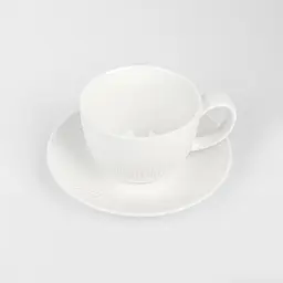 Чашка МВМ My Home Промінь 90 мл біла (KP-116 WHITE) - мініатюра 3