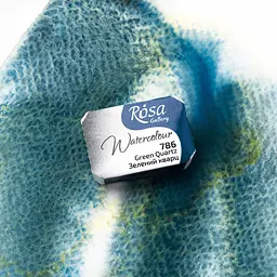 Фарба акварельна Зелений кварц (786) 2.5 мл Rosa Gallery - мініатюра 3