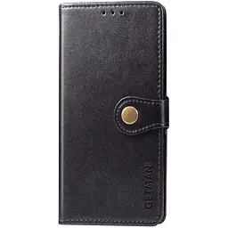 Шкіряний чохол-книжка GETMAN Gallant (PU) для TECNO Camon 19 Чорний