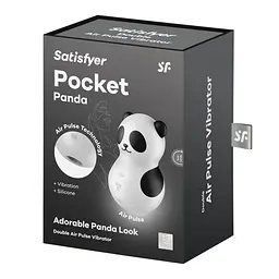 Стимулятор Satisfyer Pocket Panda Вакуумний клітора - мініатюра 7