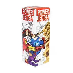 Настільна гра Strateg Power Jenga Різнокольоровий (SR-113-N-873)