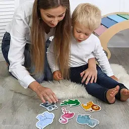 Магнітні пазли Magdum For Beby Зоо ML4031-18 EN - мініатюра 6