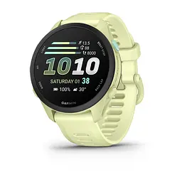 Смарт-годинник Garmin Forerunner 70 з лаймовим силіконовим ремінцем