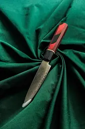 Набір ножів 3 шт із дамаської сталі Damascus DK-DMS 1300 red - мініатюра 7