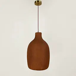 Підвісний світильник із плафоном в кольорі Coffee | Арт. MJ 187/1 CF | Line F - мініатюра 9