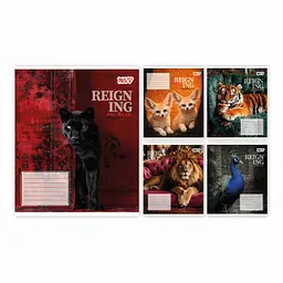 Упаковка зошитів учнівський Yes Reign ing А5 / 48 кл. 10 шт. (769096)