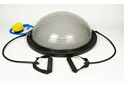 Балансувальна платформа EasyFit BOSU 60 см Сірий (EF-2323)