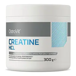 Креатин Creatine HCL 300 грам Чорна смородина-вишня OstroVit fit0016259