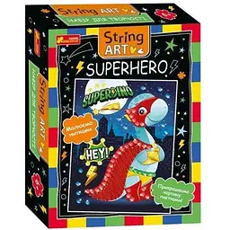 Набір для творчості Ранок String ART. Superhero 10100522У (4823076149864)
