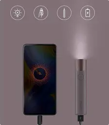 Ліхтарик Solove Portable Flashlight X3S TYPE-C Interface 3000mAh Black - мініатюра 3