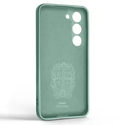 Силиконовый чехол для Samsung Galaxy S23 (SM-S911), Icon Ring, зеленый, панель-накладка, с кольцом-подставкой на 360°, противоударный, возможность использования магнитных держателей, ArmorStandart (ARM68790) - мініатюра 2