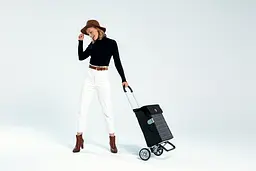 Сумка-візок Andersen Scala Shopper Plus Tuva Black (133-158-80) - мініатюра 8