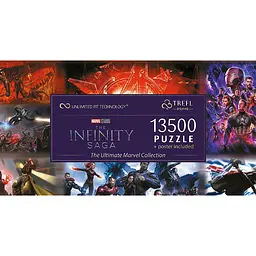 Уцінка. Пазли Trefl Безмежна колекція: Велика колекція від Marvel 13500 елементів  - мініатюра 2