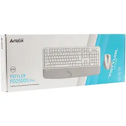 Комплект (клавіатура + миша) A4Tech Fstyler FG2500S Plus White (4711421003254) [159793] - мініатюра 8