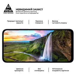Захисне скло на Xiaomi Redmi 15 4G з олеофобним покриттям, Pro, повне проклеювання, антистатичний і пиловідштовхуючий шар, 9H, самоклеючеся, 2.5D, на весь екран, антистатичний клей, ArmorStandart (ARM85415) - мініатюра 4