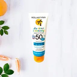 Крем дитячий сонцезахисний Kolastyna для дітей і немовлят SPF 50