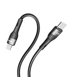 Кабель для заряджання та обміну даними USB Yoki YK-EX11 EXTRA Series Type-C to Lightning 30W 3A/10V 2 m Black - мініатюра 4