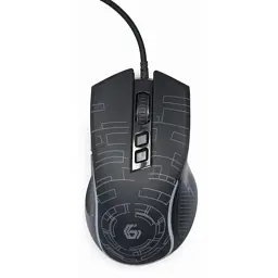 Мишка Gembird MUSG-RGB-01 USB Black (MUSG-RGB-01) - мініатюра 4
