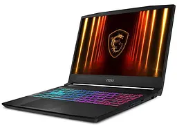 Ноутбук MSI 15.6 Katana 15 HX B14WEK-1016XUA FHD IPS/Intel i5-14450HX/16GB/1TB/RTX 5050 8GB/DOS/Black (B14WEK-1016XUA) - мініатюра 3