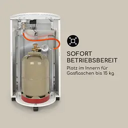 Газовий обігрівач  blumfeldt Bonaparte Fire 4200W (10035030) - мініатюра 9