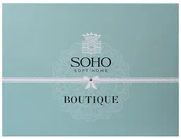 Комплект постільної білизни Євро Boutique 200х230 см Dew MistyRose SOHO pbe0050852 - мініатюра 3